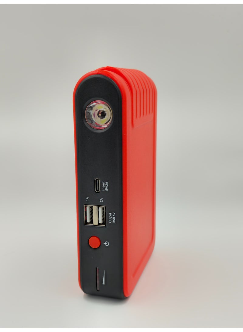 جهاز تشغيل بطارية السيارة المحمول بسعة 8000 مللي أمبير مع بنك طاقة - Image 2